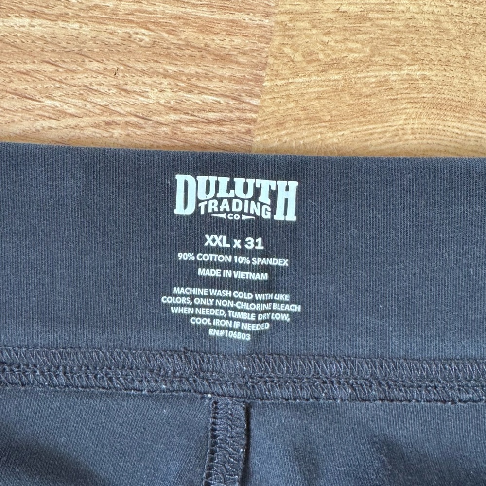 Black Women's Duluth‎ Trading cotton NOGA pant XXLx31 - Picture 2 of 6